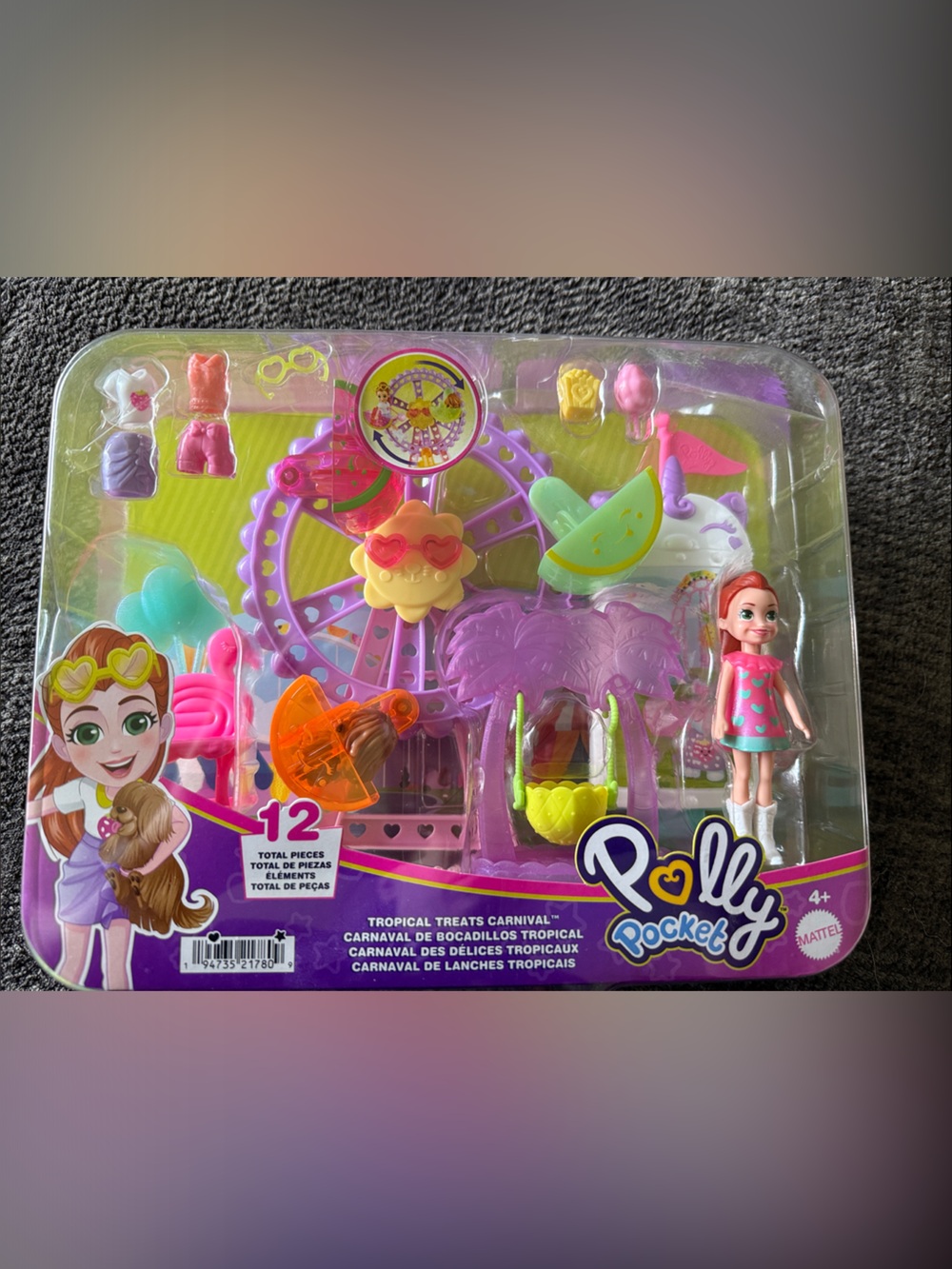 Polly Pocket Tropical Treats Carnival Playset